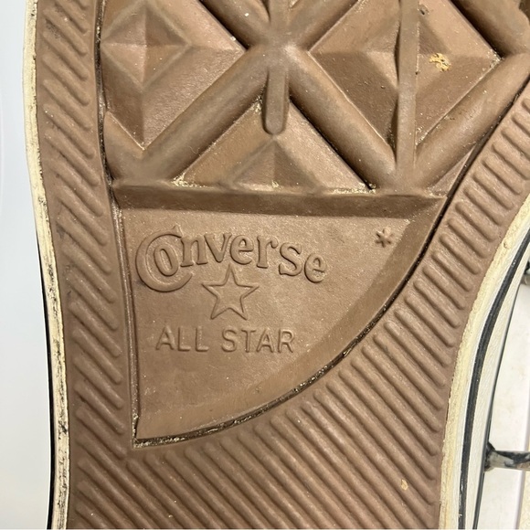 Converse all star animal print color block hightop sneakers women’s size 5 - Picture 8 of 9